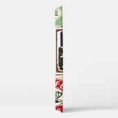 Koffieborden en labels collectie. Retro en vint Case-Mate iPhone Case (Achterkant / Rechts)