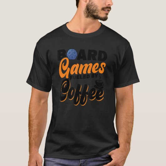 Koffiebordgamertafel T-shirt (Voorkant)