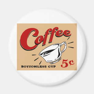 Koffiebotbeker Magneet