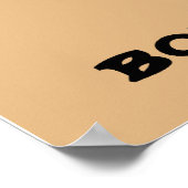 Koffiebotbeker Poster (Hoek)