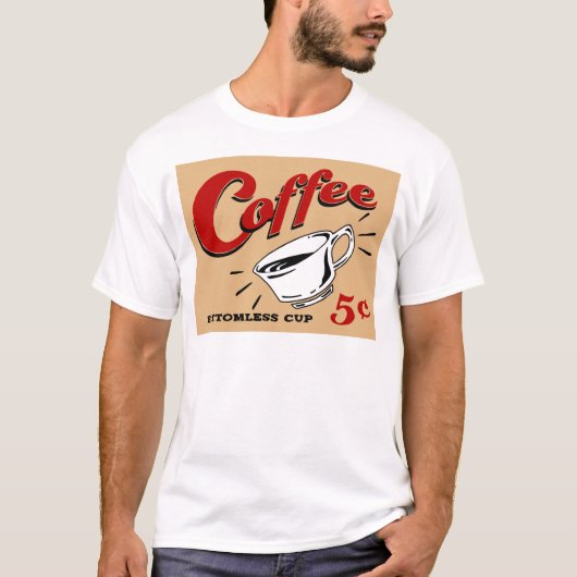 Koffiebotbeker T-shirt (Voorkant)