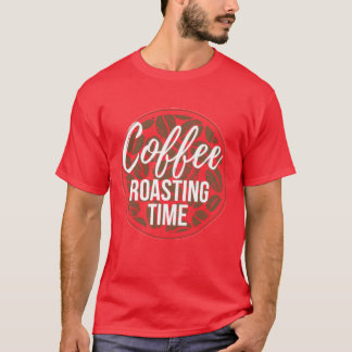 Koffiebrander Koffie roosterenime grappig T-shirt