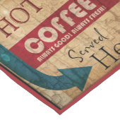  koffiebrander met korte tafel korte tafelloper (Hoek)