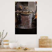 koffiebrander poster (Keuken)