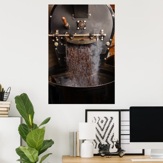 koffiebrander poster (Thuiskantoor)