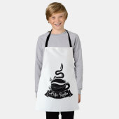 koffiebrander schort (Gedragen)