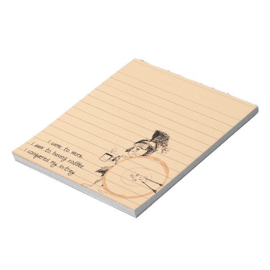 koffiebranderblok notitieblok (Linkerzijde)