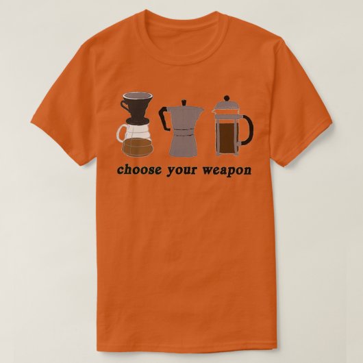 koffiebrandermethode T T-shirt (Design voorkant)