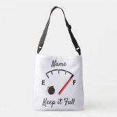 Koffiebrandstof met volledige Thunder_Cove Crossbody Tas (Achterkant)