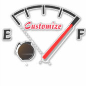 Koffiebrandstof met volledige Thunder_Cove Sticker (Voorkant)