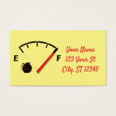 Koffiebrandstof met volledige Thunder_Cove Visitekaartje (Voorkant)