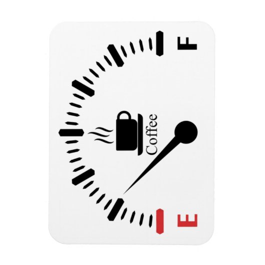 Koffiebrandstofmeter Magneet (Verticaal)