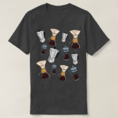 Koffiebrekingsmethoden Klassieke TShirt (Design voorkant)