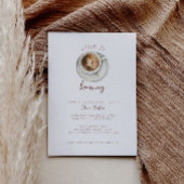 Koffiebridal Shower-uitnodiging Kaart