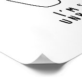 Koffiebril Drink koffie, zonder kast Poster (Hoek)