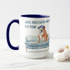 Koffiebroodjes beter... Engelse Bulldog Edition Mok