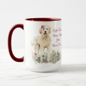 Koffiebroodjes beter...Golden Doodle Edition Mok (Links)