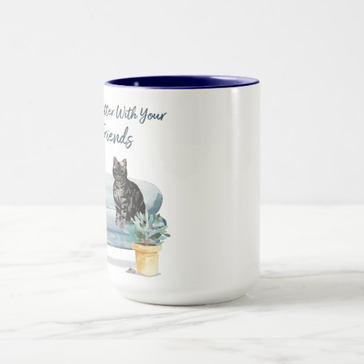 Koffiebroodjes beter.. TabbyEdition Mok (Midden)