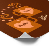 Koffiebroodjes poster, aanpassen poster (Hoek)