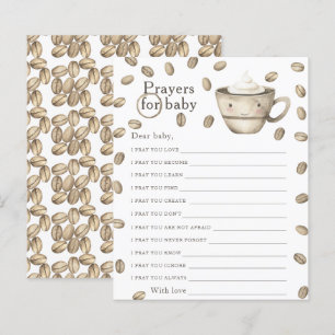 Koffiebrouwen babyshower Gebeden voor baby