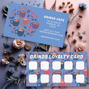 KOFFIECAFE Schattigee Logo Customer Loyalty Kaart