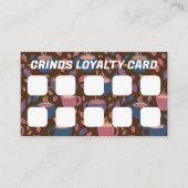 KOFFIECAFE Schattigee Logo Klantenservice Kaart 10 Klantenkaartje (Voorkant)