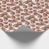 Koffiecake patroon cadeaupapier (Hoek)