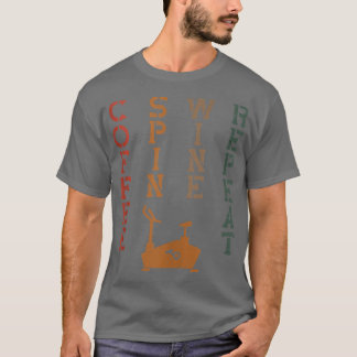 Koffiecentrifugewijn - Herhaal fitness kringloop   T-shirt