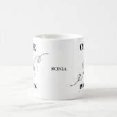 Koffiecitaat op Koffie Mok (Center)