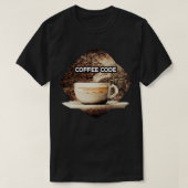 Koffiecode 1 t-shirt (Design voorkant)