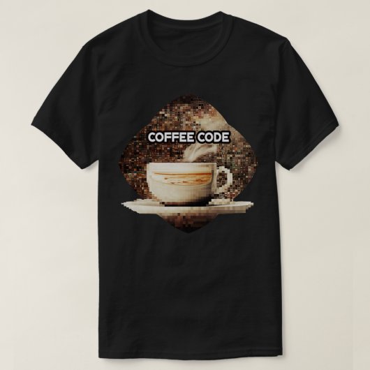 Koffiecode 1 t-shirt (Design voorkant)