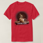 Koffiecode 2 t-shirt (Design voorkant)