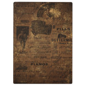 Koffiecollage Klembord (Achterkant)