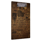 Koffiecollage Klembord (Rechts)