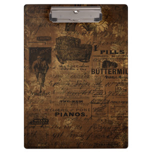  Koffiecollage Klembord