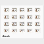 Koffiecomfort Ronde Sticker (Vel)