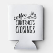 Koffiecontracten Sluiting onroerend-goedagent Blikjeskoeler (Achterkant)