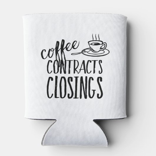 Koffiecontracten Sluiting onroerend-goedagent Blikjeskoeler (Achterkant)