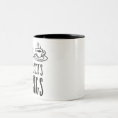 Koffiecontracten Sluiting onroerend-goedagent Tweekleurige Koffiemok (Center)