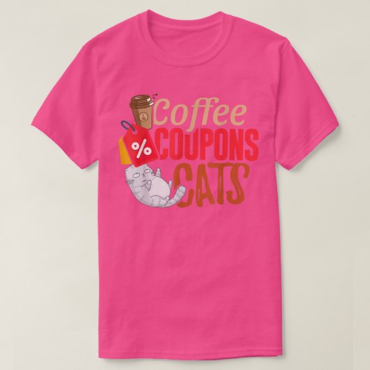 KoffiecouponsCouponering voor couponer T-shirt (Design voorkant)