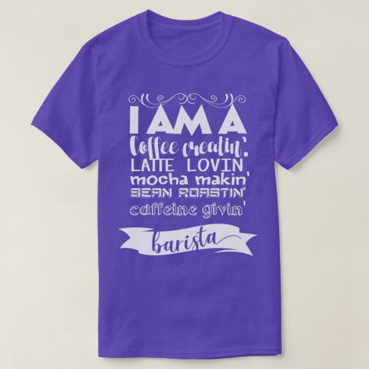 Koffiecreatie T-shirt (Design voorkant)
