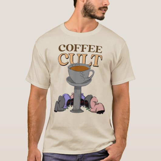 koffieculte t-shirt (Voorkant)