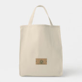 Koffiedag gedrukt tote bag (Achterkant)
