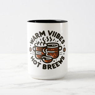 Koffiedag Tweekleurige Koffiemok