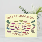 Koffiedagochtend Kaart (Staand voorkant)