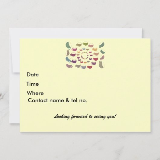 Koffiedagochtend Kaart (Achterkant)