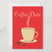 Koffiedatum Kaart (Voorkant)