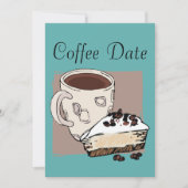 Koffiedatum Kaart (Voorkant)