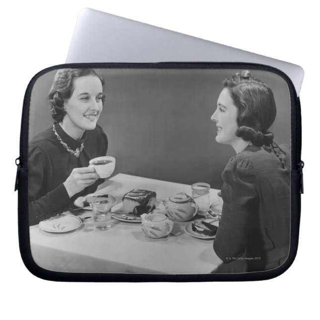 Koffiedatum Laptop Sleeve (Voorkant)