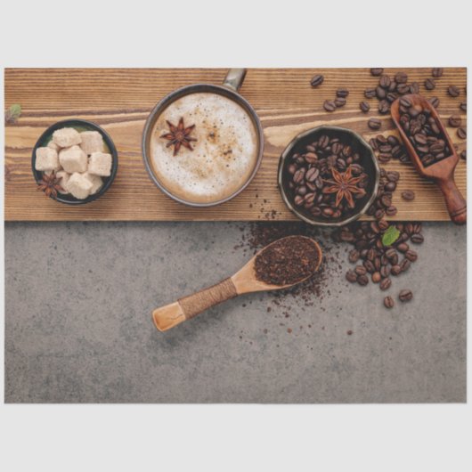 Koffiedebetpapier Tissuepapier (Voorkant)